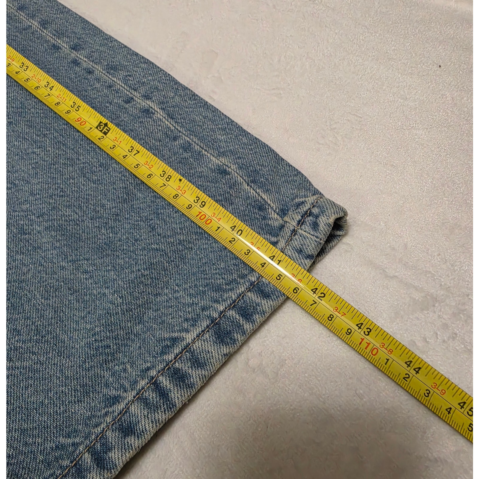 Nwt Bershka Light Wash Baggy Wide-Leg Jeans - Size Us 4 / Eur 36 / Mex 26 — image 8 of 8